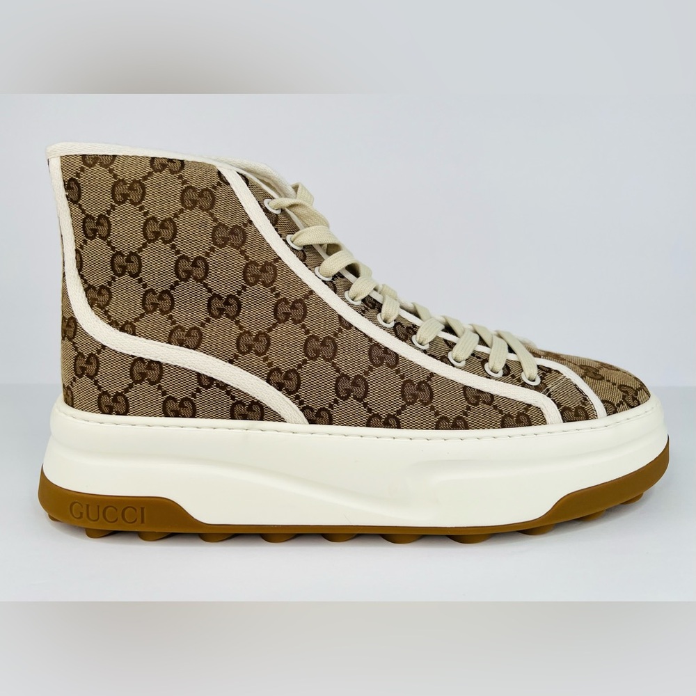 Gucci Tennis 1977 GG Supreme Men High Top Sneakers UK 11 - US 11.5 - EU 45